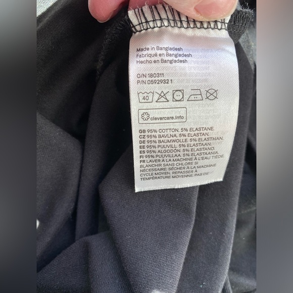 Women’s H&M mini black dress - Picture 7 of 9